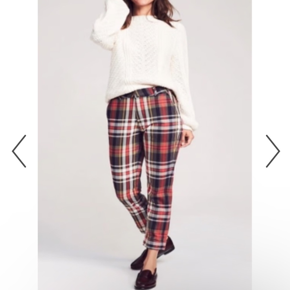 Faherty tartan pants